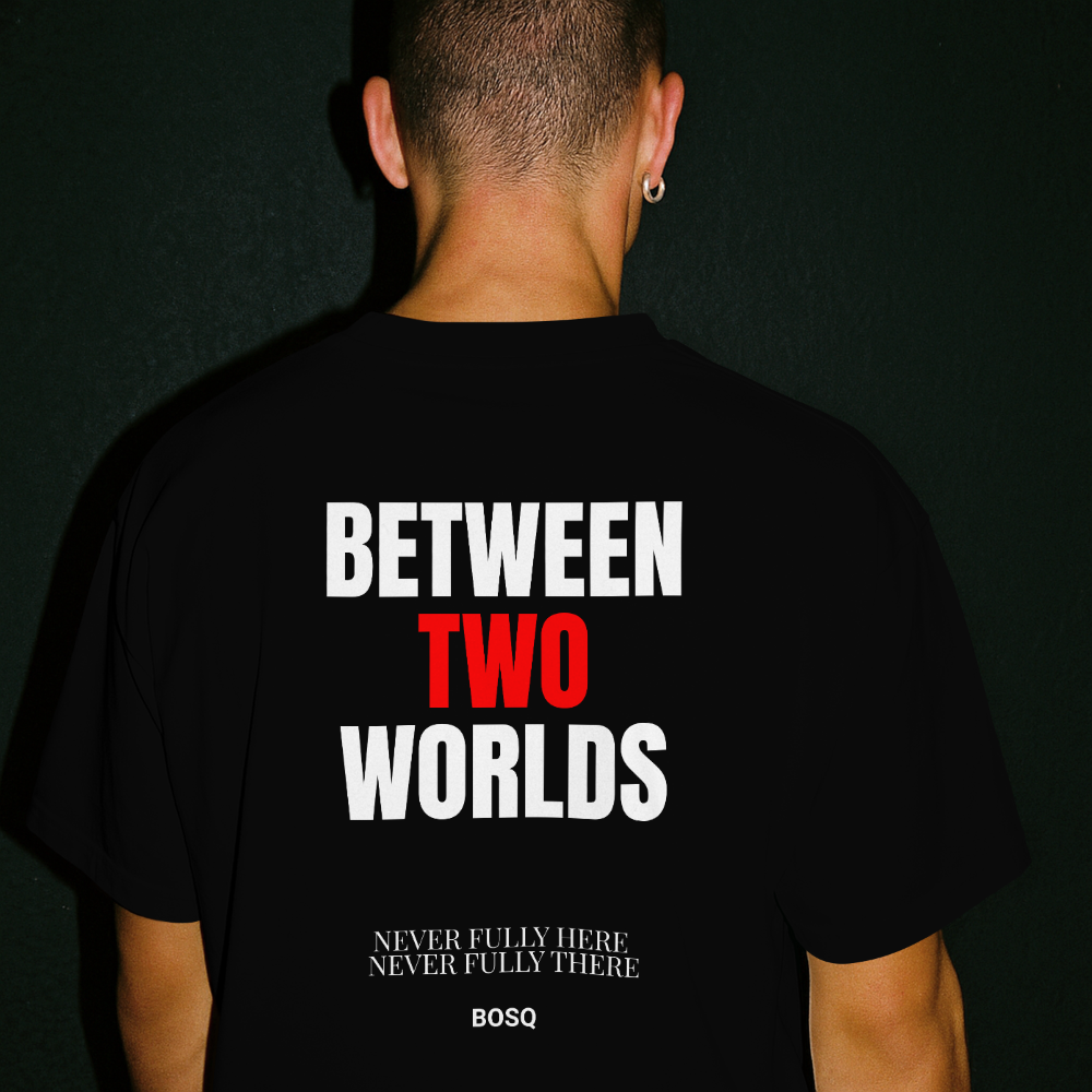 BETWEEN TWO WORLDS - OVERSIZED SHIRT