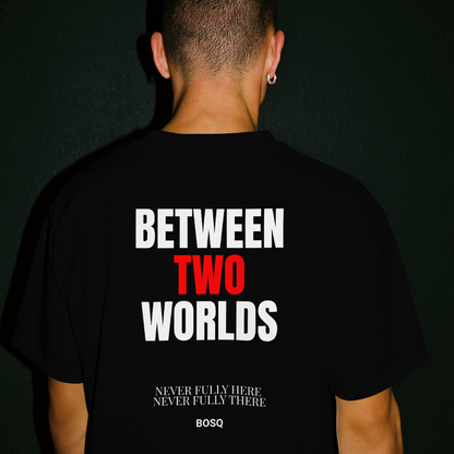 BETWEEN TWO WORLDS - OVERSIZED SHIRT